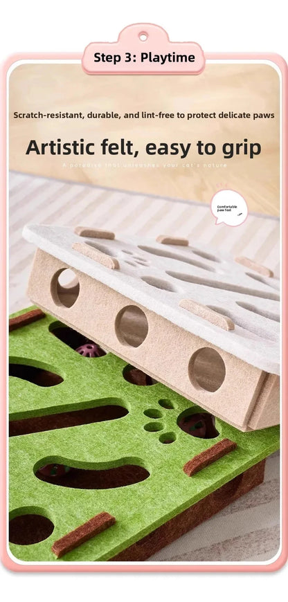 PurrPlay™Cat Puzzle Toy