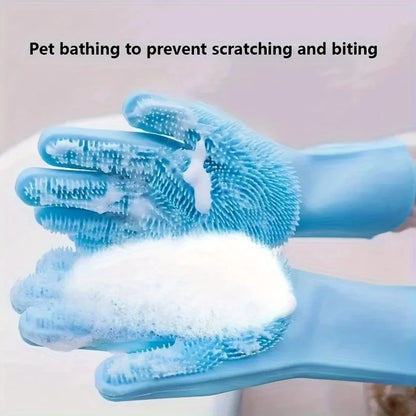 PurrPlay™Bathing Silicone Glove