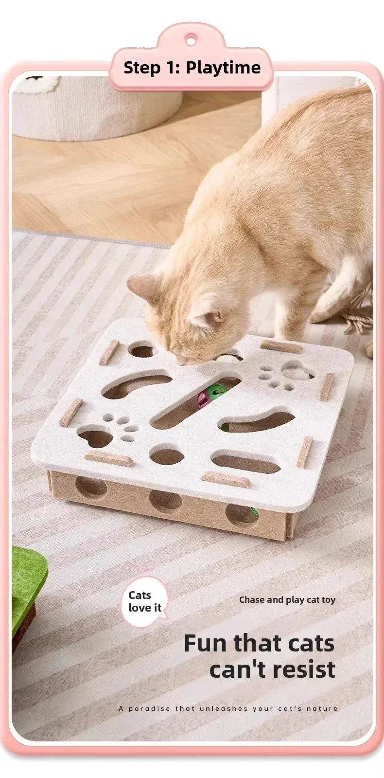 PurrPlay™Cat Puzzle Toy