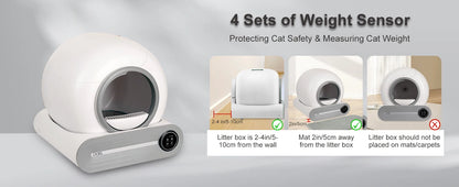PurrPlay™Smart Automatic Cat Litter Box