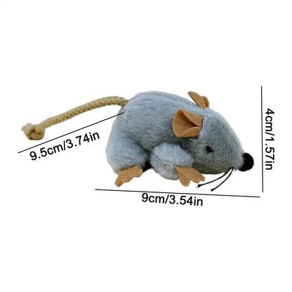 PurrPlay™Interactive Plush Mouse Toy