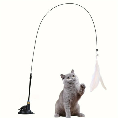 PurrPlay™Feather Teaser Wand Toy