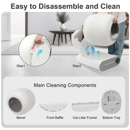 PurrPlay™Smart Automatic Cat Litter Box