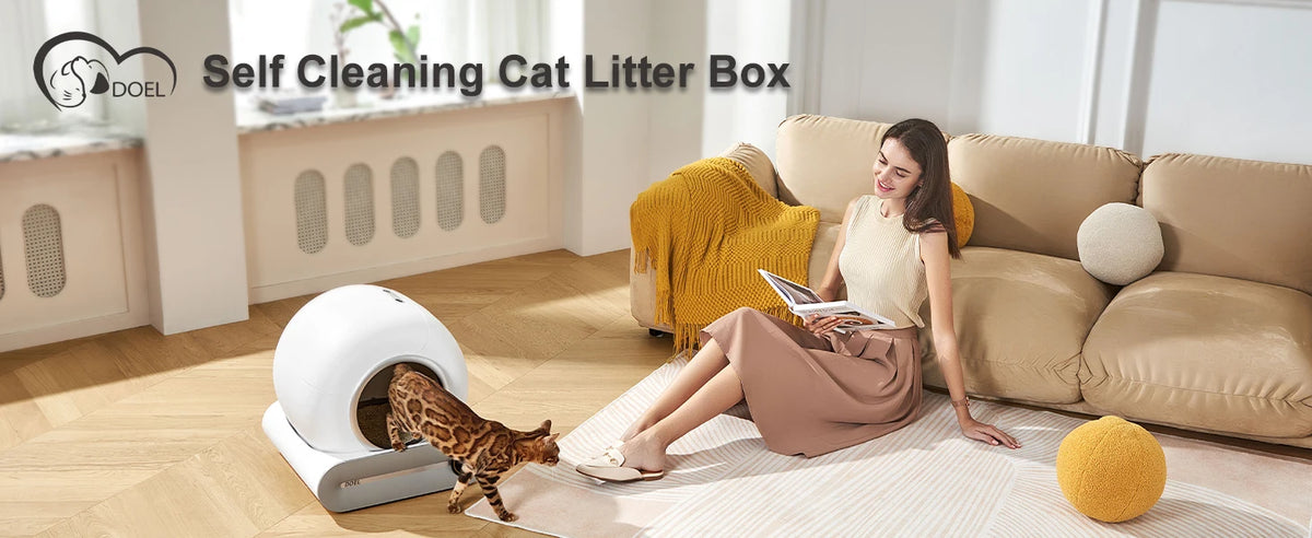 PurrPlay™Smart Automatic Cat Litter Box