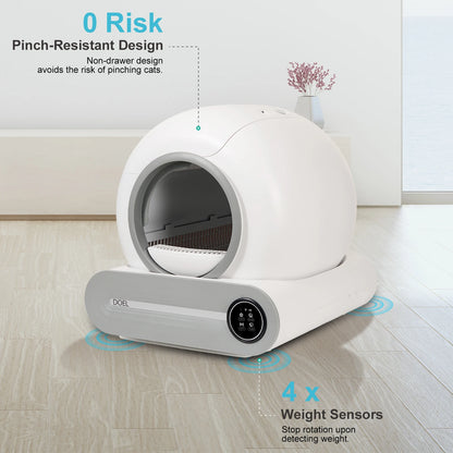 PurrPlay™Smart Automatic Cat Litter Box