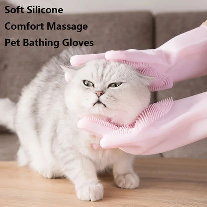 PurrPlay™Bathing Silicone Glove