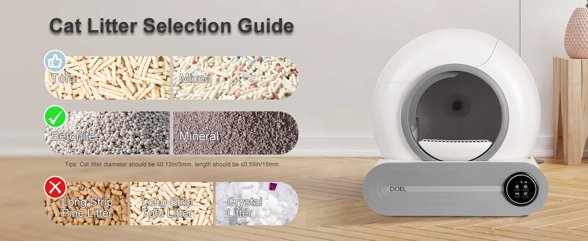 PurrPlay™Smart Automatic Cat Litter Box