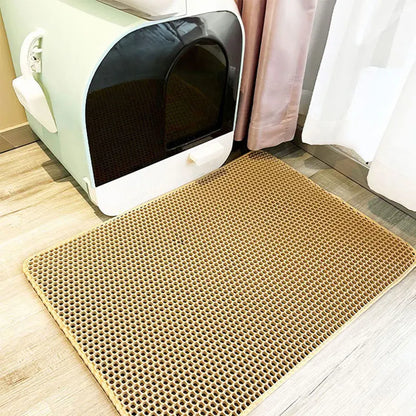 PurrPlay™Waterproof Double Layer Cat Litter Mat