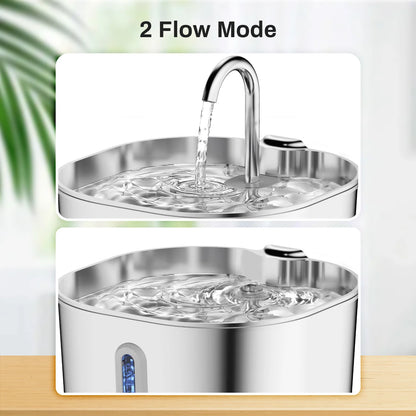 Stainless Steel Cat Water Fountain