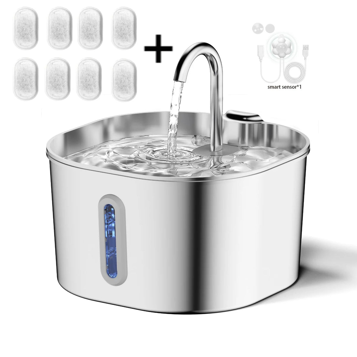 Stainless Steel Cat Water Fountain