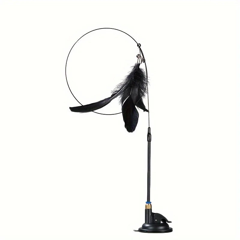 PurrPlay™Feather Teaser Wand Toy