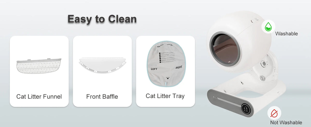 PurrPlay™Smart Automatic Cat Litter Box