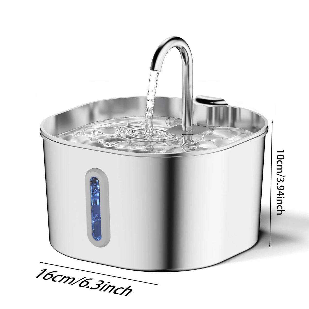 Stainless Steel Cat Water Fountain